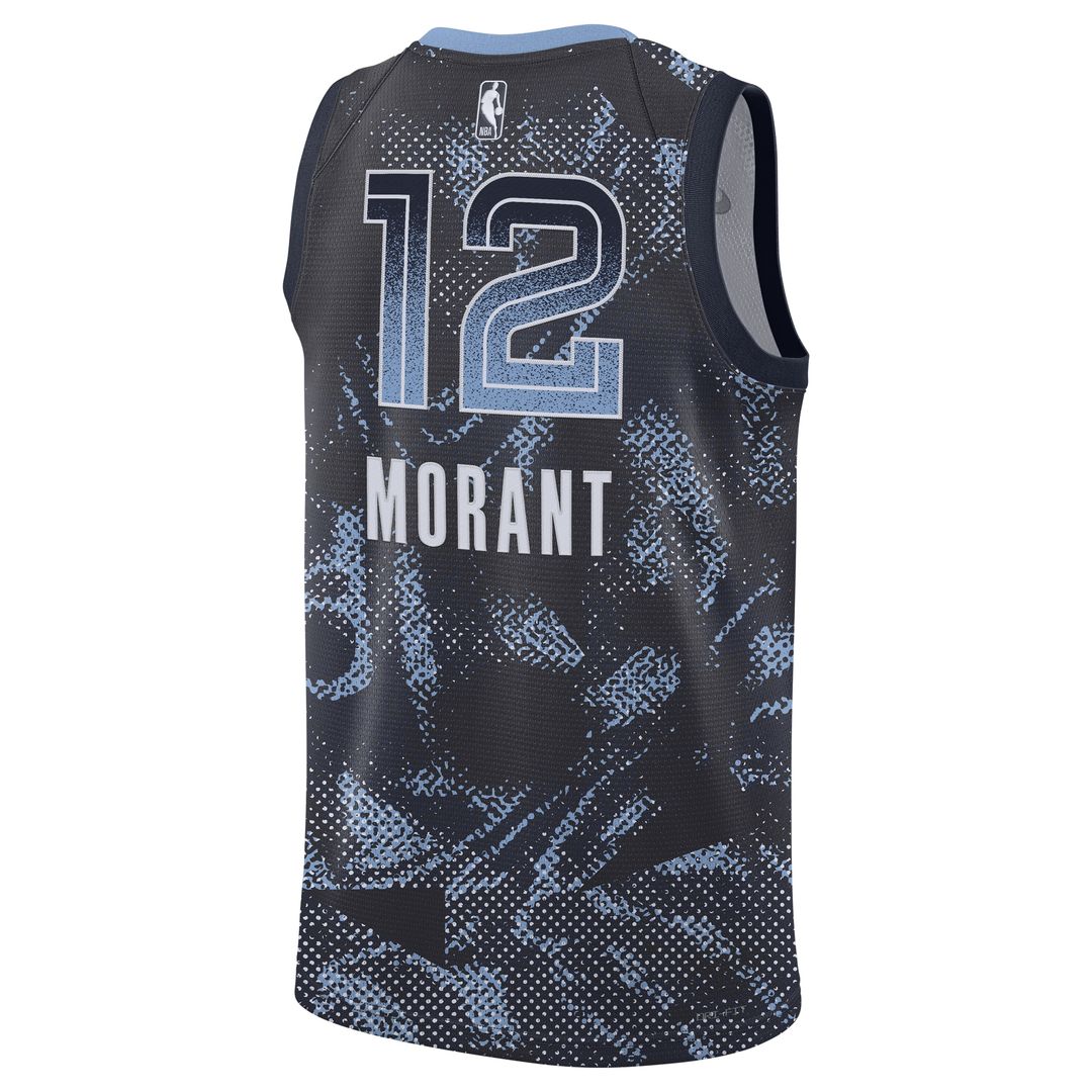 Ja Morant Memphis Grizzlies Nike Unisex 2025 Select Series Swingman Player Jersey - Navy
