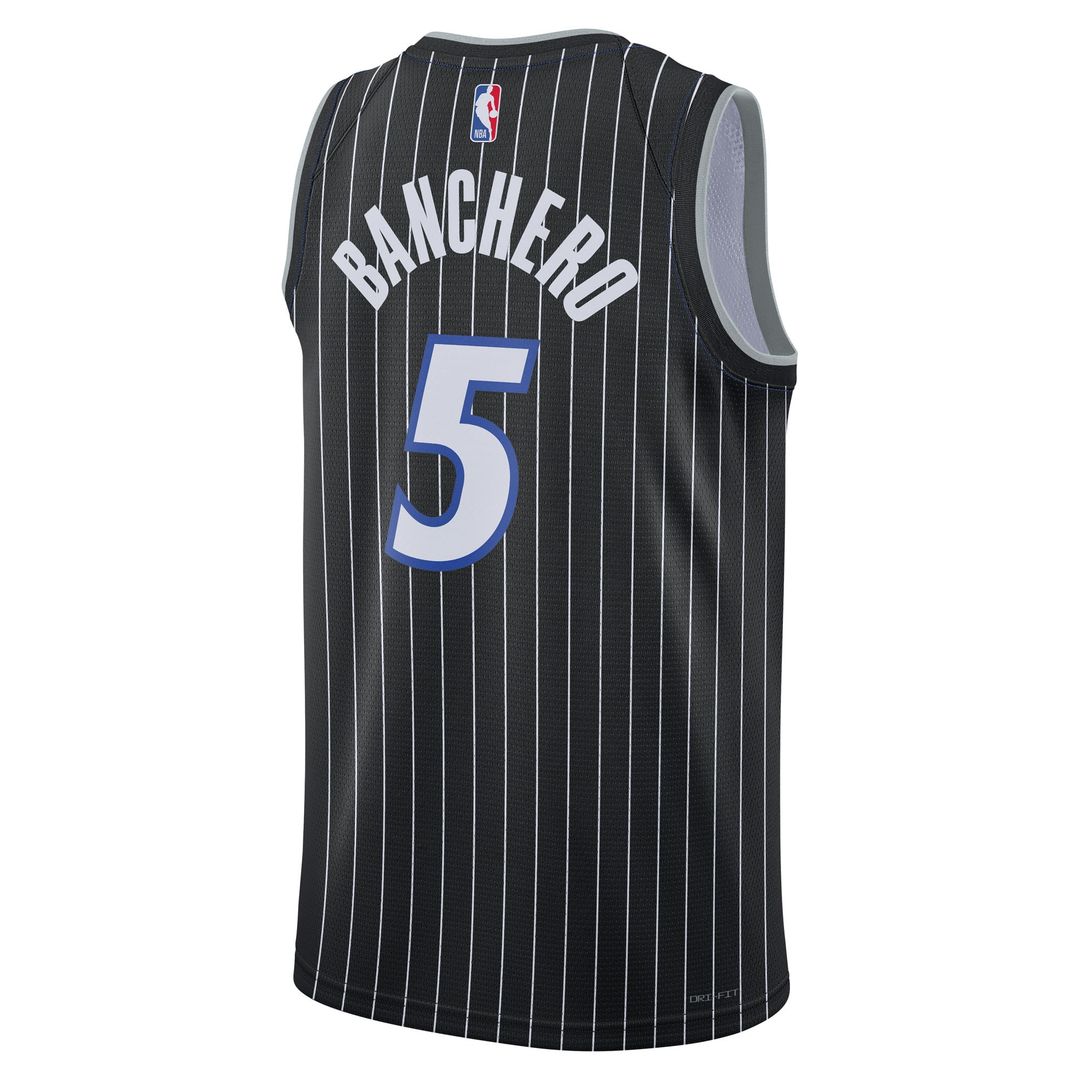 Paolo Banchero Orlando Magic Jordan Brand Unisex  Swingman Jersey - Statement Edition - Black
