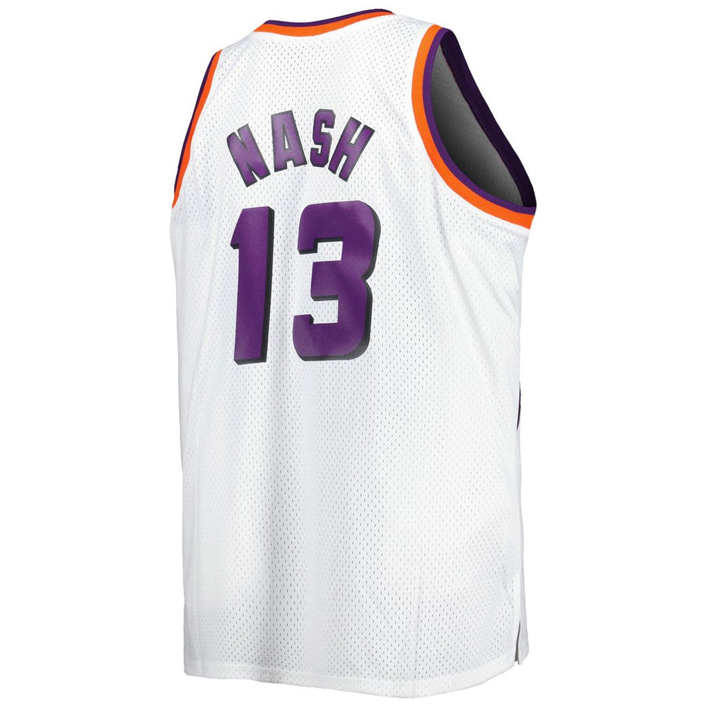 Steve Nash Phoenix Suns Mitchell & Ness Big & Tall Hardwood Classics 1996/97 Swingman Jersey - White