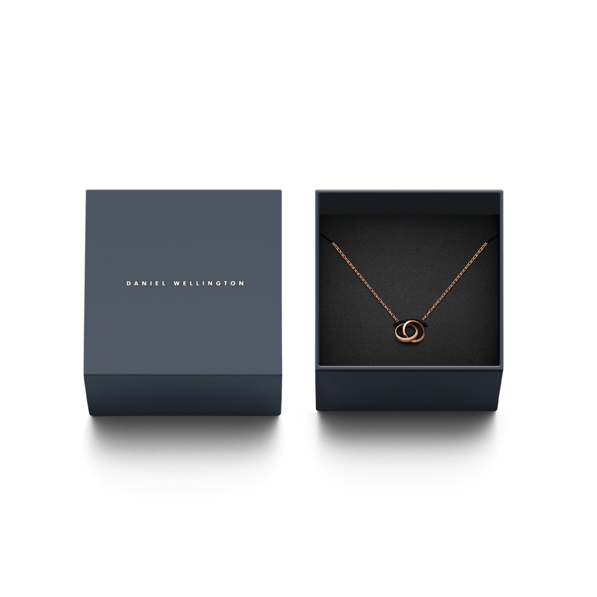 Elan Unity Necklace Rose Gold