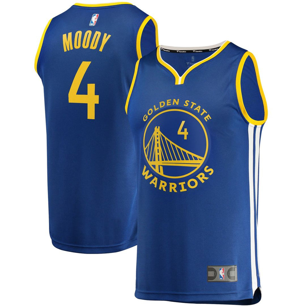 Moses Moody Golden State Warriors Fanatics Fast Break Replica Jersey - Icon Edition - Royal