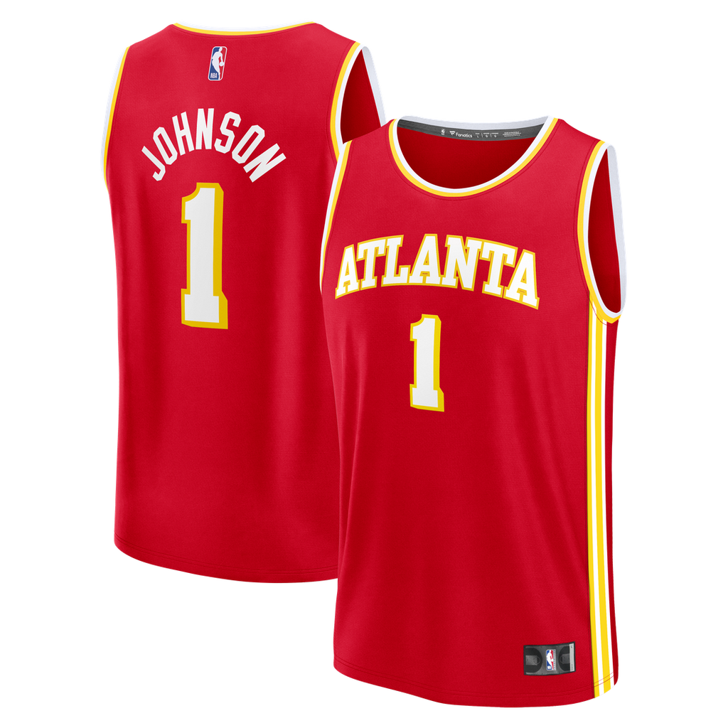 Jalen Johnson Atlanta Hawks Fanatics Youth Fast Break Jersey - Icon Edition - Red