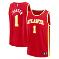Jalen Johnson Atlanta Hawks Fanatics Youth Fast Break Jersey - Icon Edition - Red