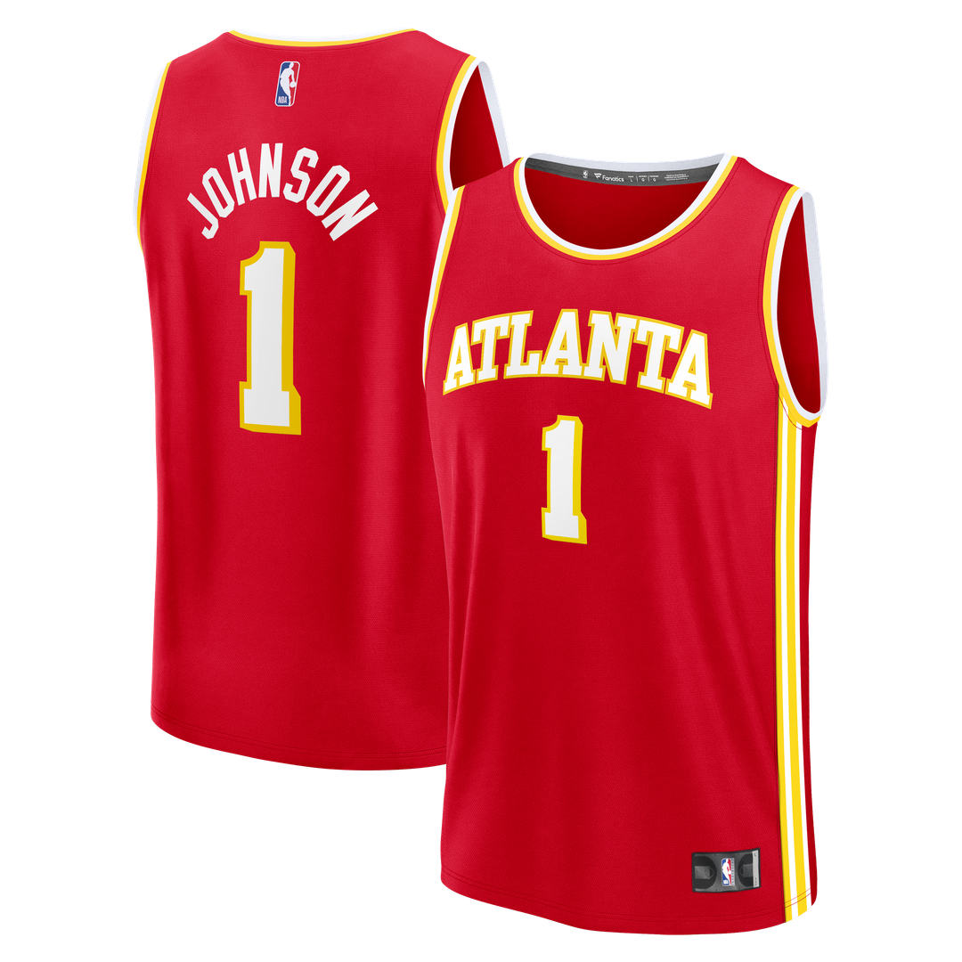 Jalen Johnson Atlanta Hawks Fanatics Youth Fast Break Jersey - Icon Edition - Red