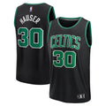 Sam Hauser Boston Celtics Fanatics Fast Break Replica Player Jersey - Statement Edition - Black