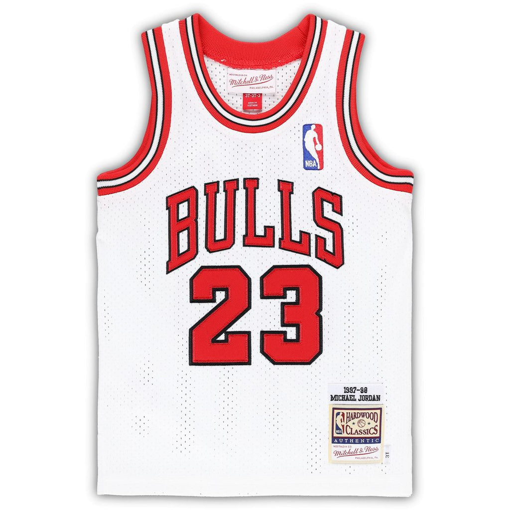 Michael Jordan Chicago Bulls Mitchell & Ness Toddler 1996/97 Hardwood Classics Authentic Jersey - Black