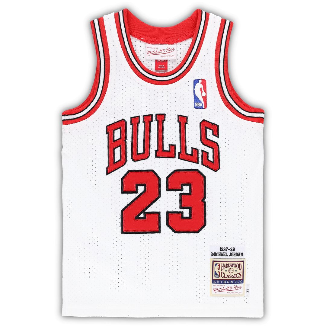 Michael Jordan Chicago Bulls Mitchell & Ness Toddler 1996/97 Hardwood Classics Authentic Jersey - Black