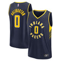 Tyrese Haliburton Indiana Pacers Fanatics Youth Fast Break Replica Player Jersey - Icon Edition - Navy