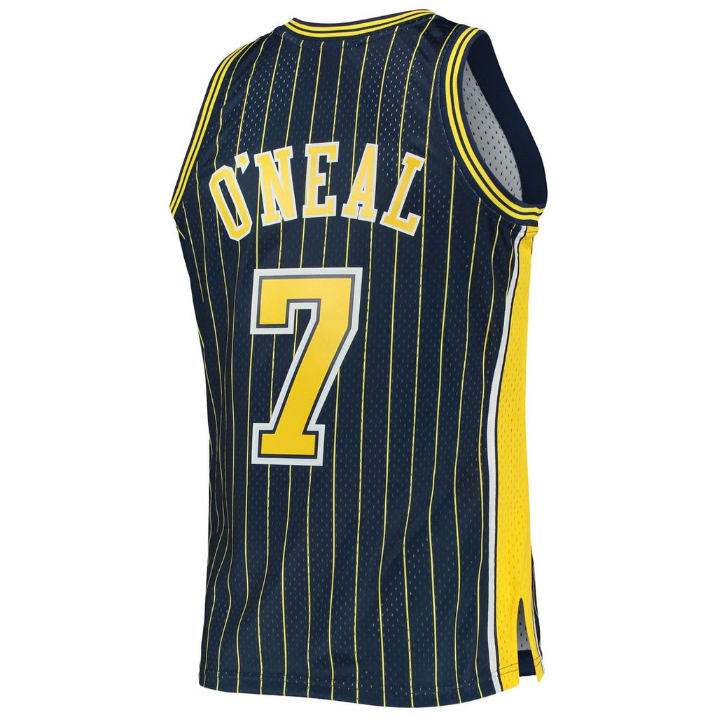 Jermaine O'Neal Indiana Pacers Mitchell & Ness 2003/04 Hardwood Classics Swingman Jersey - Navy