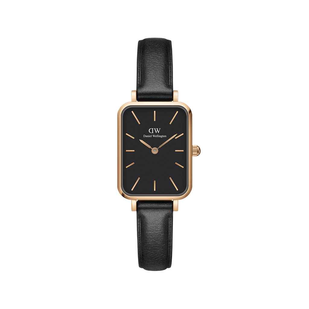 Quadro Pressed Sheffield Black Rose Gold