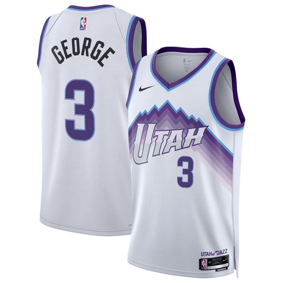 Keyonte George Utah Jazz Nike Unisex Swingman Jersey - Association Edition - White