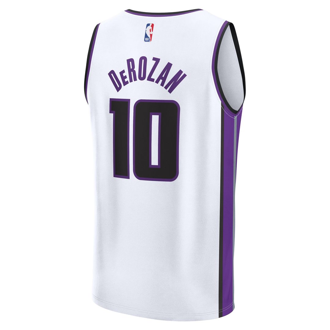 DeMar DeRozan Sacramento Kings Fanatics Youth Fast Break Replica Player Jersey - Association Edition - White