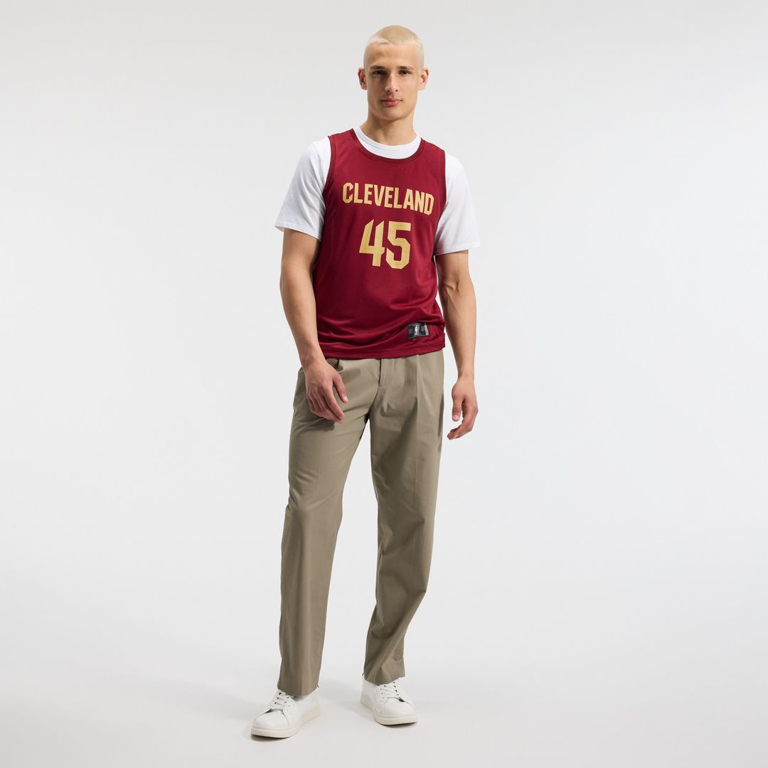 Donovan Mitchell Cleveland Cavaliers Fanatics Fast Break Replica Jersey - Icon Edition - Wine