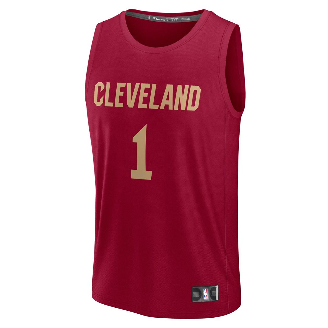 Max Strus Cleveland Cavaliers Fanatics Youth Fast Break Player Jersey - Icon Edition - Wine
