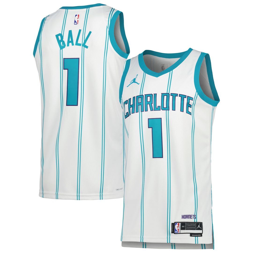 LaMelo Ball Charlotte Hornets Jordan Brand Unisex Swingman Jersey - Association Edition - White