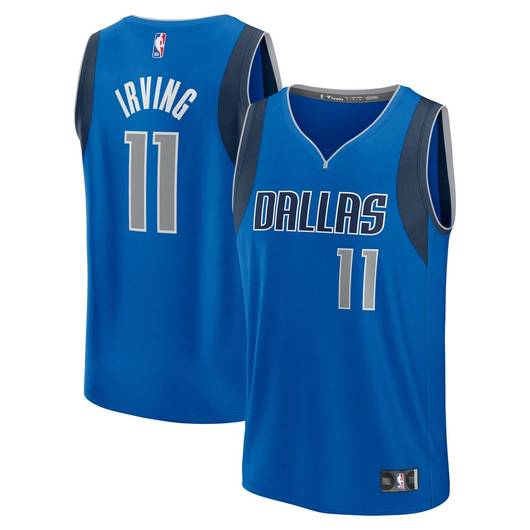 Kyrie Irving Dallas Mavericks Fanatics Fast Break Replica Player Jersey - Icon Edition - Blue