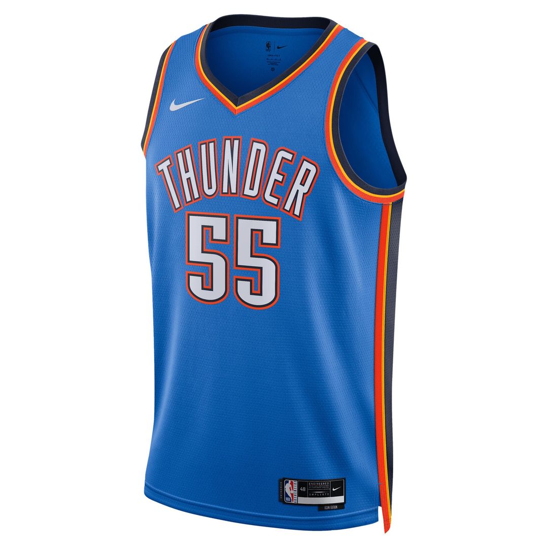 Isaiah Hartenstein Oklahoma City Thunder Nike Unisex Swingman Jersey - Icon Edition - Blue