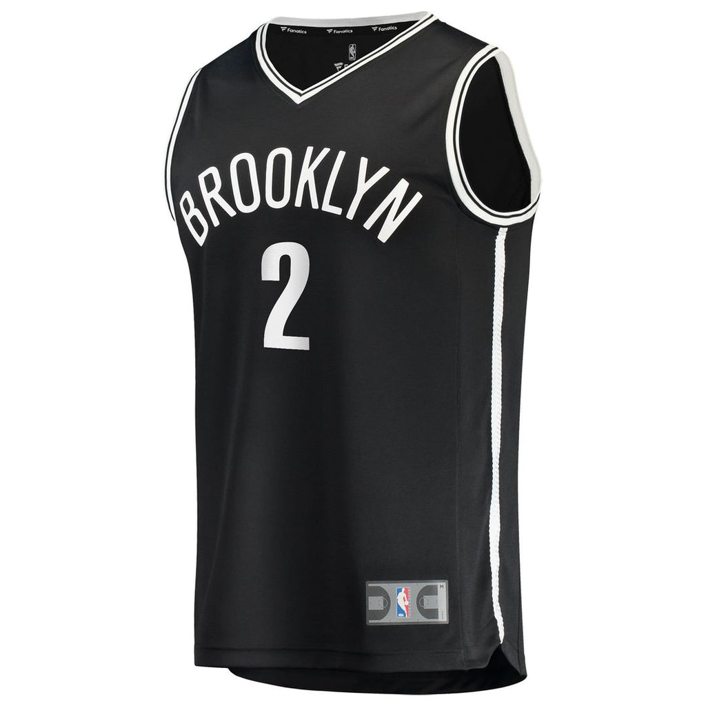 Daniel Wolf Brooklyn Nets Fanatics Fast Break Replica Jersey - Black - Icon Edition