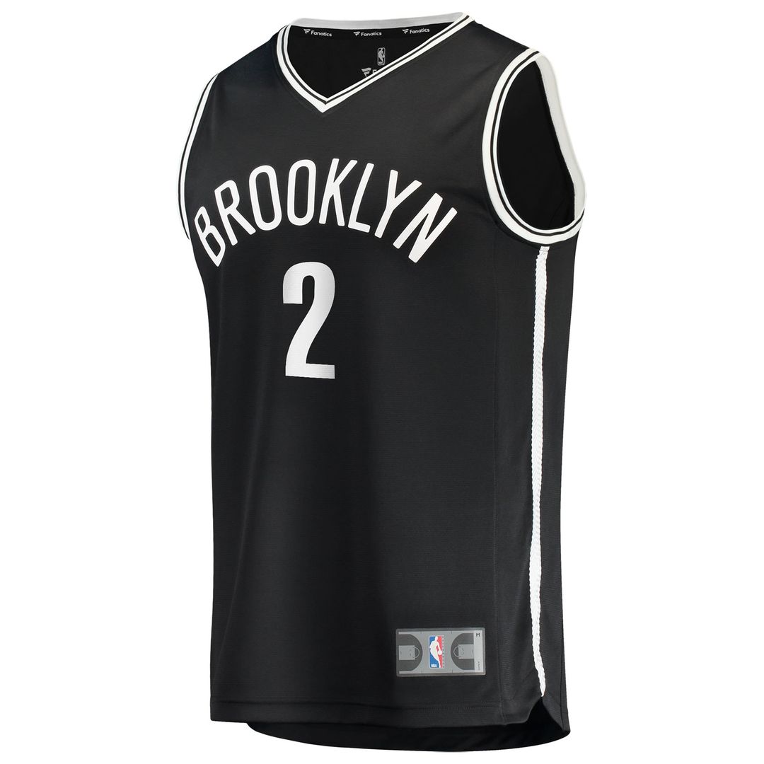 Daniel Wolf Brooklyn Nets Fanatics Fast Break Replica Jersey - Black - Icon Edition