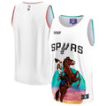 San Antonio Spurs NBA & KidSuper Studios by Fanatics Unisex Hometown Jersey - White