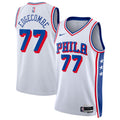 VJ Edgecombe Philadelphia 76ers Association Edition Swingman Jersey - White - Unisex