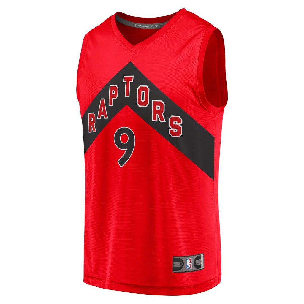 RJ Barrett Toronto Raptors Fanatics Fast Break Player Jersey - Icon Edition - Red