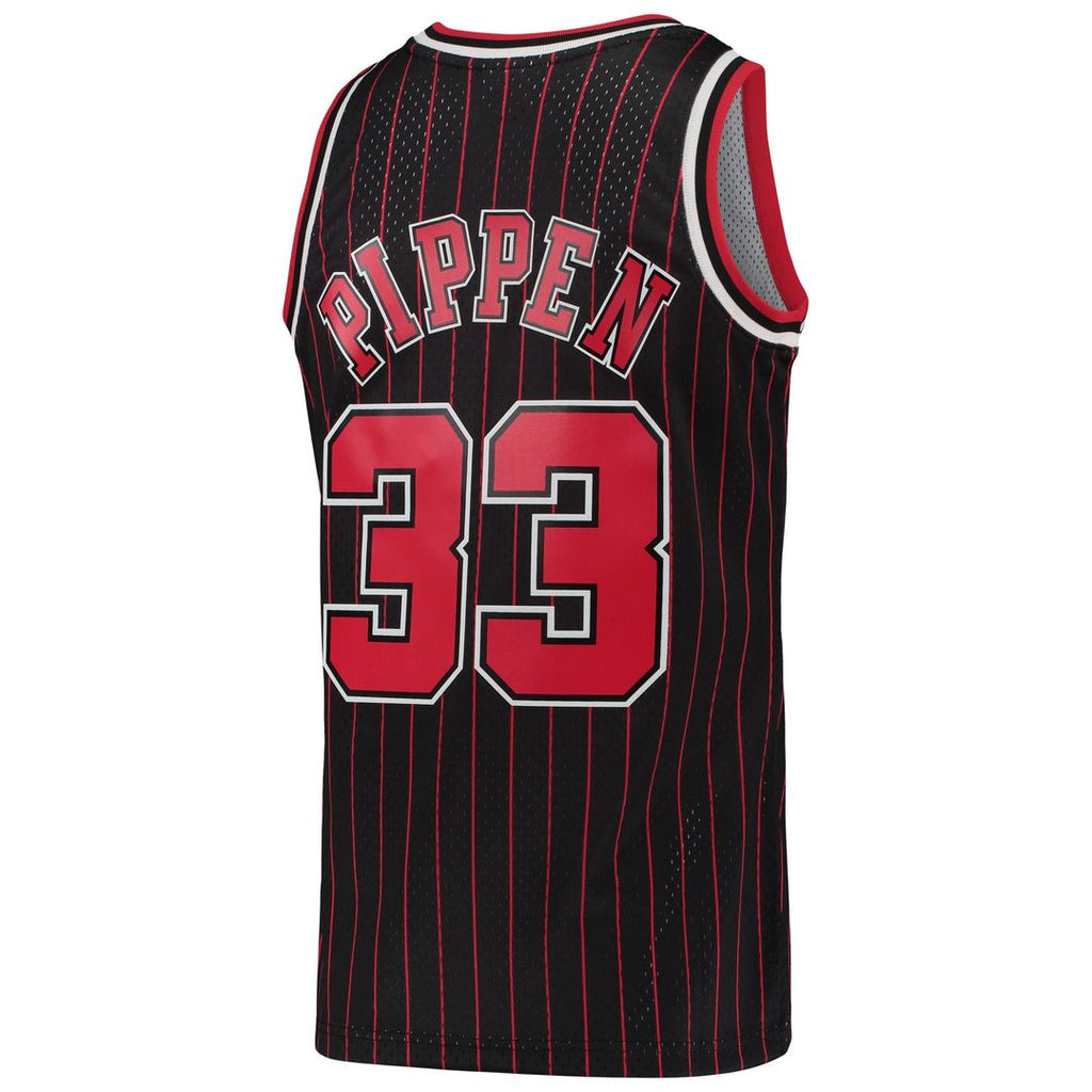 Scottie Pippen Chicago Bulls Mitchell & Ness Hardwood Classics Swingman Jersey - Black