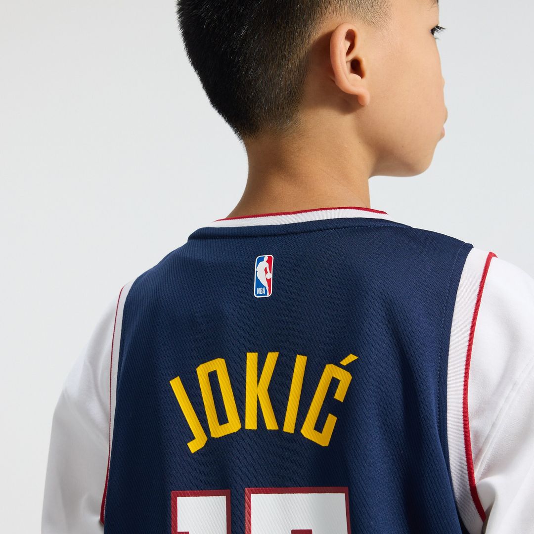 Nikola Jokic Denver Nuggets Fanatics Youth Fast Break Replica Player Jersey - Icon Edition - Navy