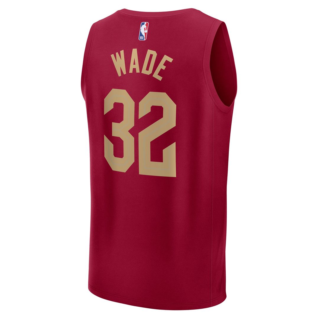 Dean Wade Cleveland Cavaliers Fanatics Fast Break Player Jersey - Icon Edition - Wine