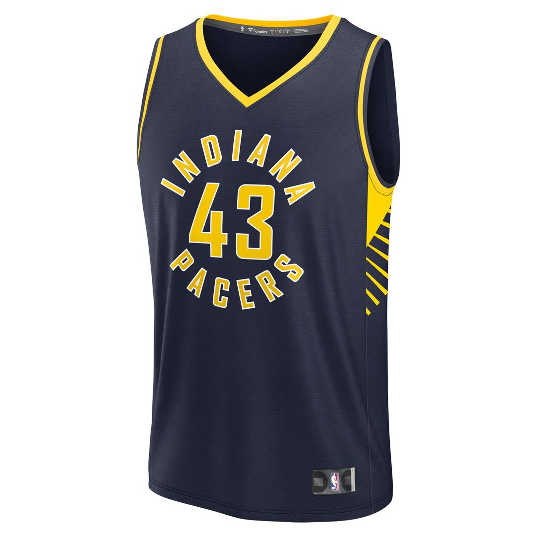 Pascal Siakam Indiana Pacers Fanatics Youth Fast Break Player Jersey - Icon Edition - Navy