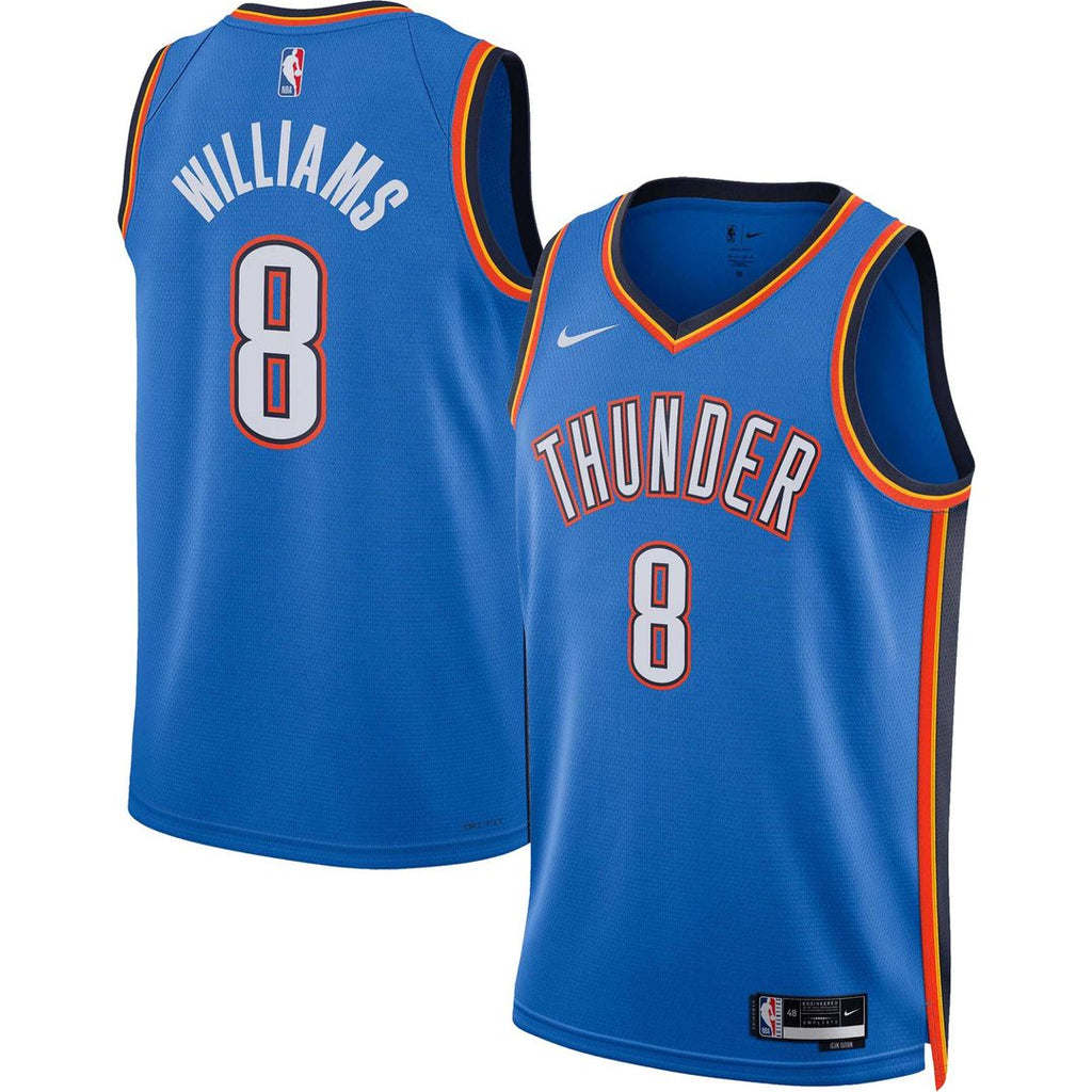 Jalen Williams Oklahoma City Thunder Nike Unisex Swingman Jersey - Icon Edition - Blue