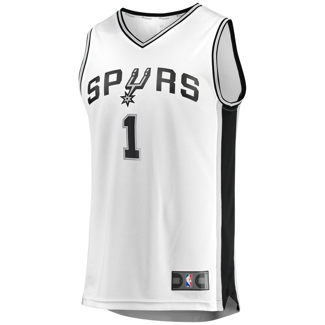 Victor Wembanyama San Antonio Spurs Fanatics Youth Fast Break Replica Player Jersey - Association Edition - White
