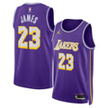 LeBron James Los Angeles Lakers Jordan Brand Unisex  Swingman Jersey - Statement Edition - Purple