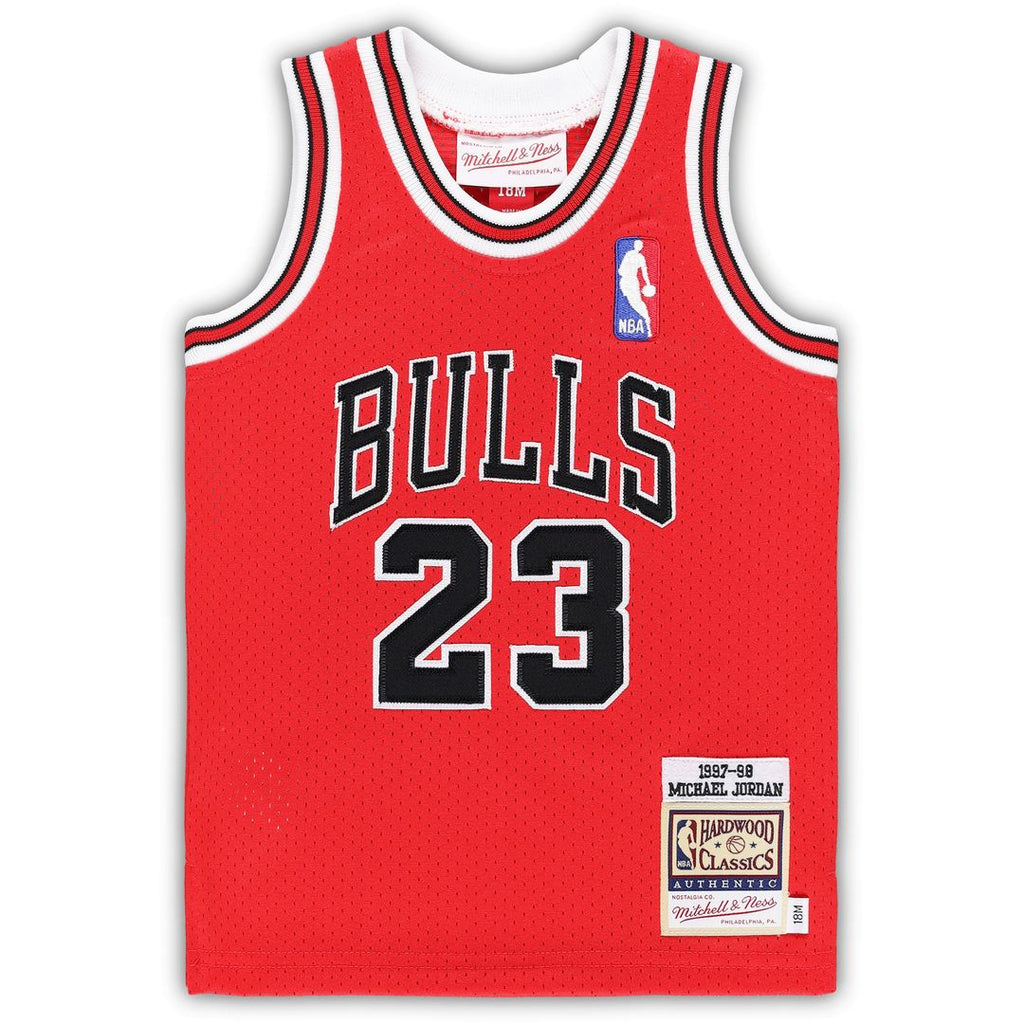 Michael Jordan Chicago Bulls Mitchell & Ness Infant 1985/86 Hardwood Classics Authentic Jersey - Red