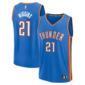 Aaron Wiggins Oklahoma City Thunder Fanatics Fast Break Replica Player Jersey - Icon Edition - Blue