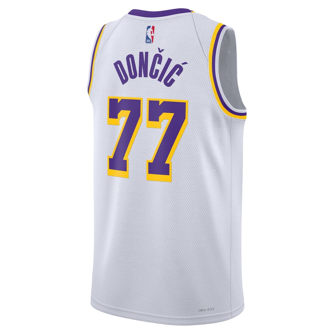Luka Dončić Los Angeles Lakers Nike Unisex Swingman Jersey - Association Edition - White