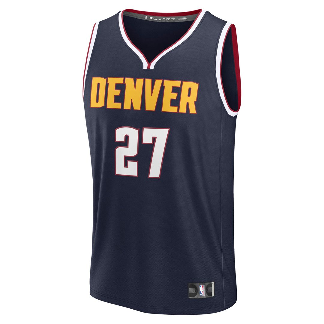 Jamal Murray Denver Nuggets Fanatics Fast Break Replica Player Jersey - Icon Edition - Navy