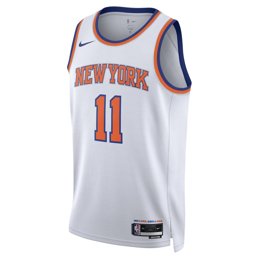 Jalen Brunson New York Knicks Nike Unisex Swingman Jersey - Association Edition - White