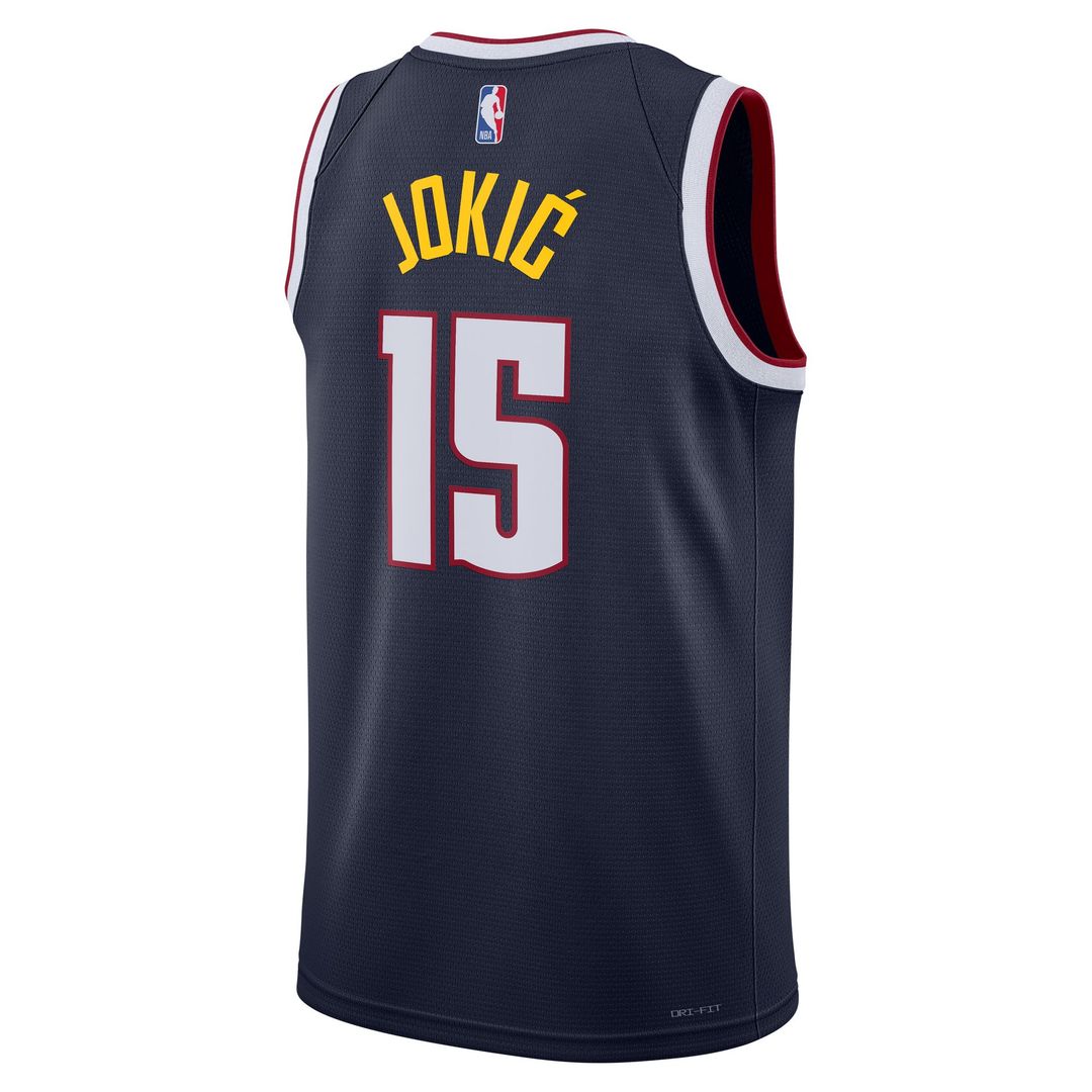 Nikola Jokic Denver Nuggets Nike Unisex Swingman Jersey - Icon Edition - Navy
