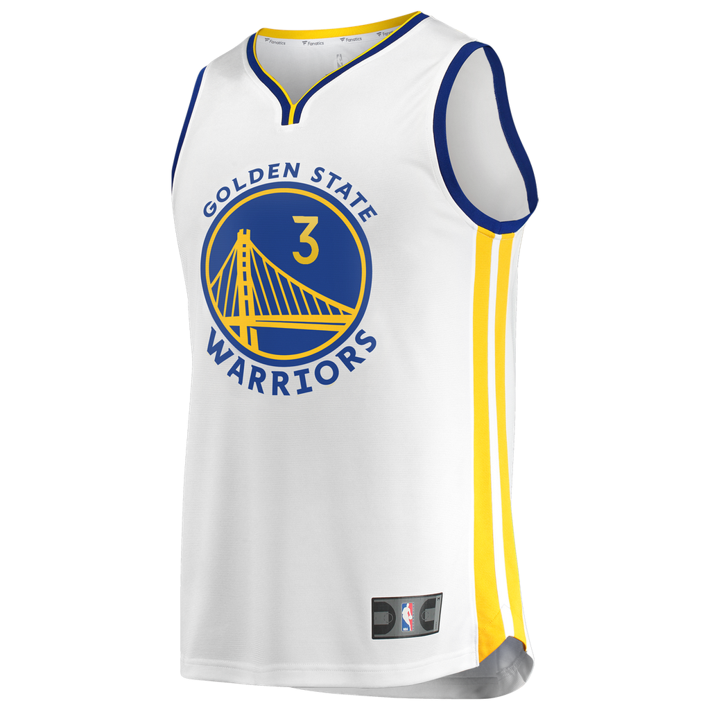 Will Richard Golden State Warriors Fanatics Fast Break Replica Jersey - White - Association Edition
