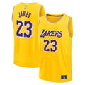 LeBron James Los Angeles Lakers Fanatics Fast Break Replica Jersey - Icon Edition - Gold