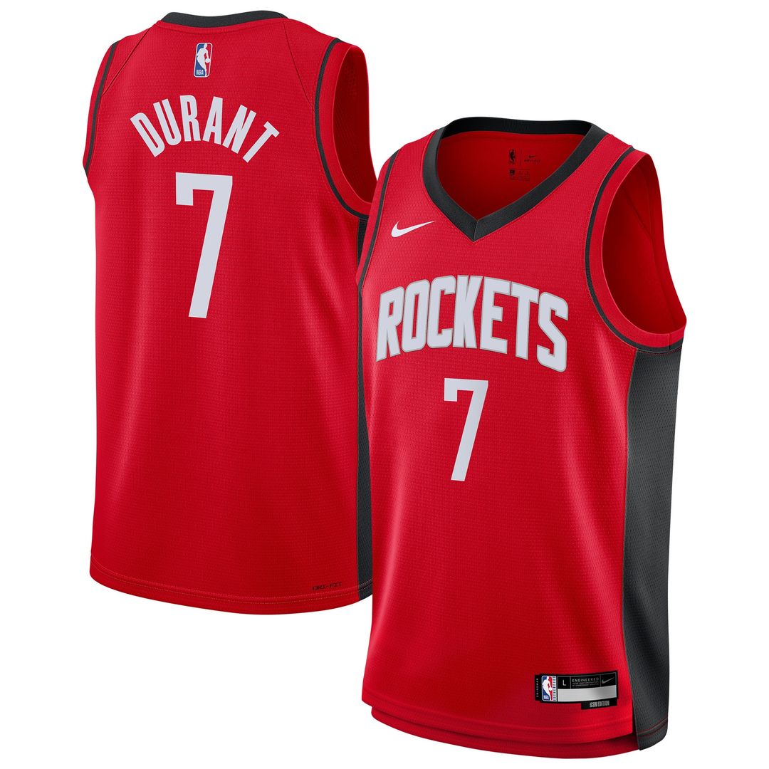 Kevin Durant Houston Rockets Nike Youth Swingman Jersey - Icon Edition - Red