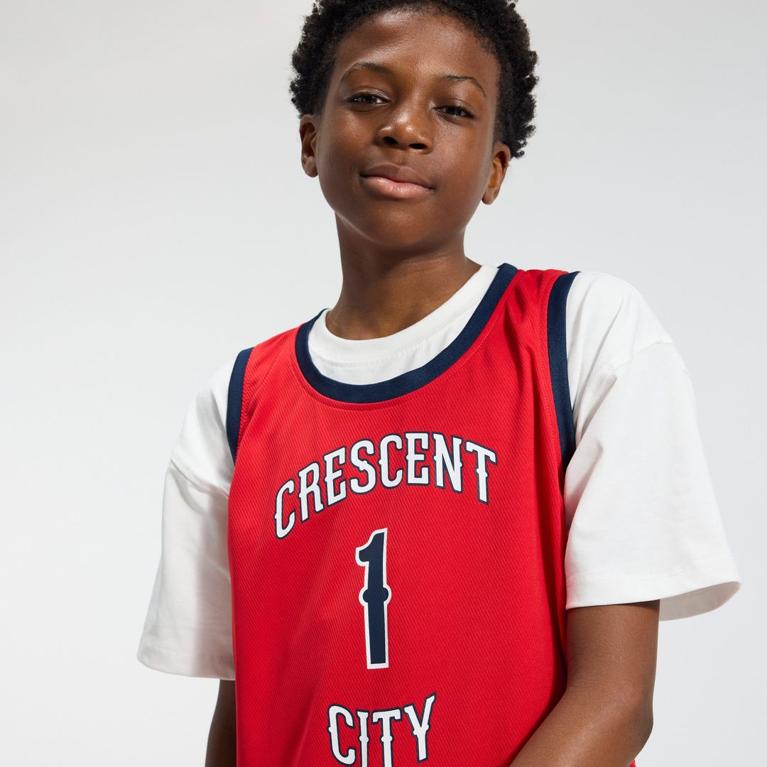 Zion Williamson New Orleans Pelicans Fanatics Youth Fast Break Player Jersey - Statement Edition - Red
