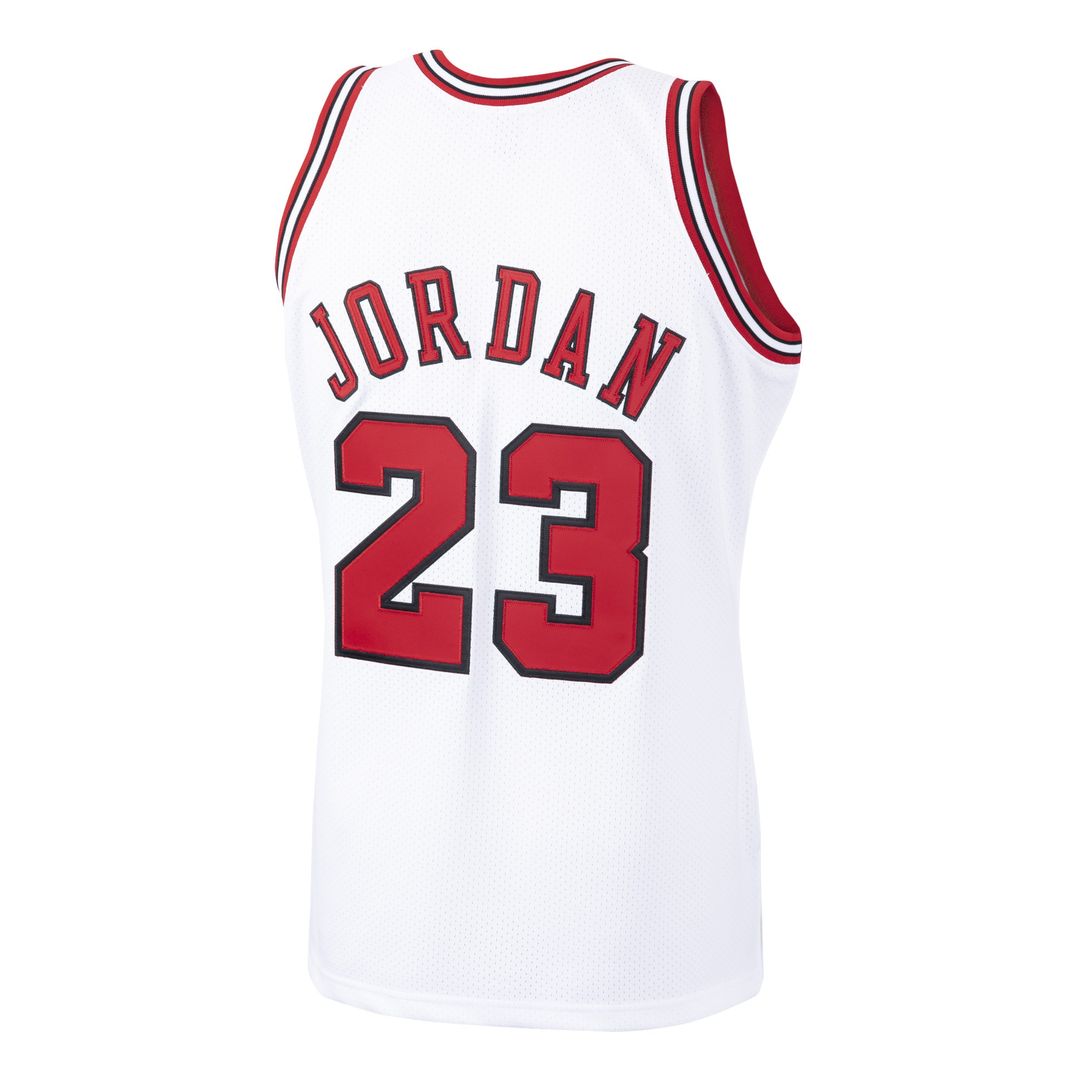 Michael Jordan Chicago Bulls Mitchell & Ness 1997/98 Hardwood Classics Authentic Jersey - White