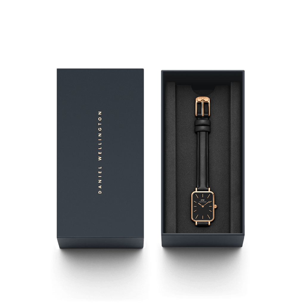 Quadro Pressed Sheffield Black Rose Gold