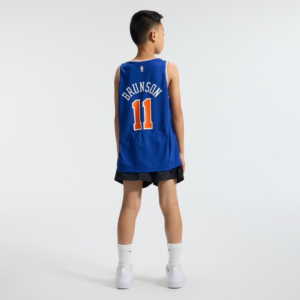 Jalen Brunson New York Knicks Fanatics Youth Fast Break Replica Player Jersey - Icon Edition - Blue