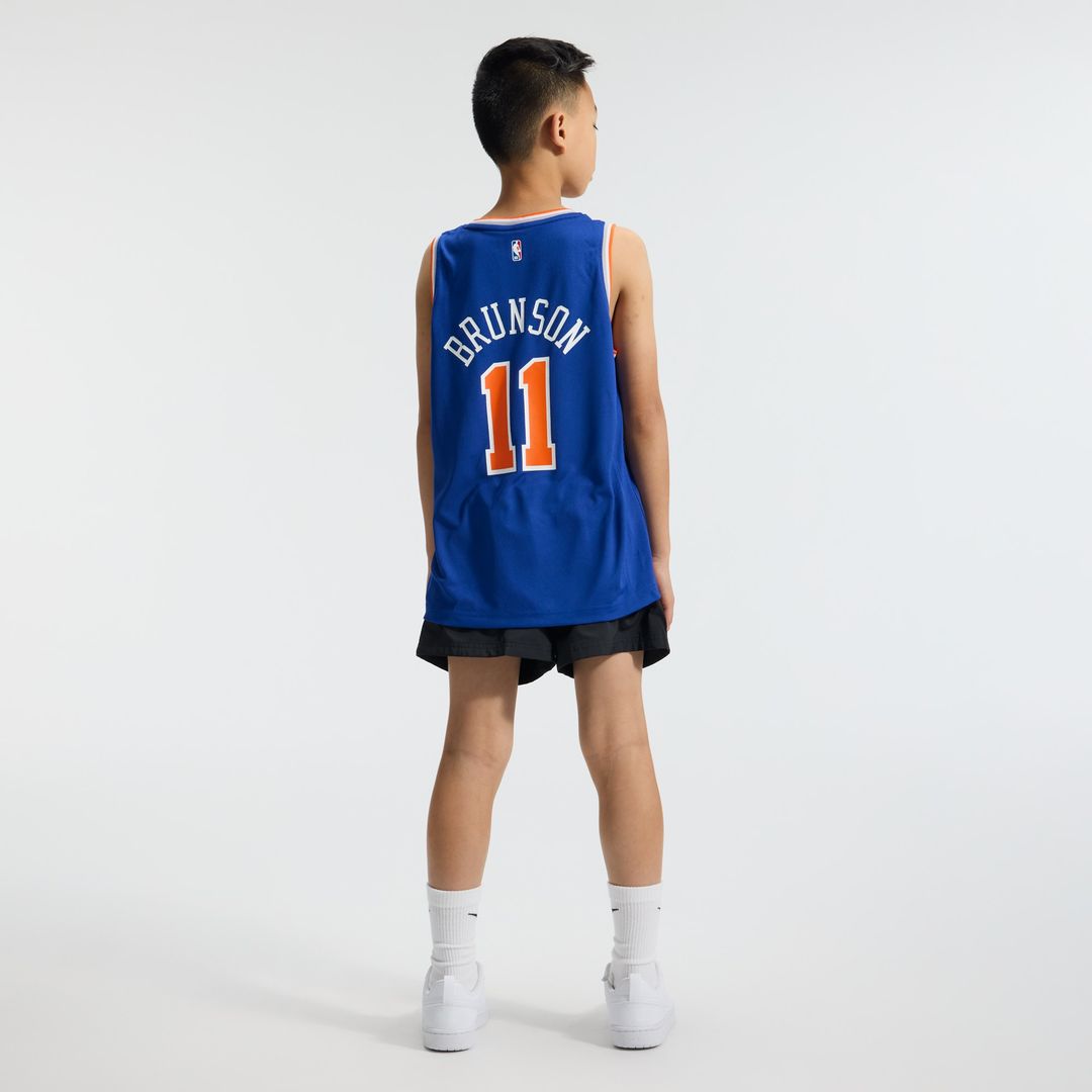 Jalen Brunson New York Knicks Fanatics Youth Fast Break Replica Player Jersey - Icon Edition - Blue
