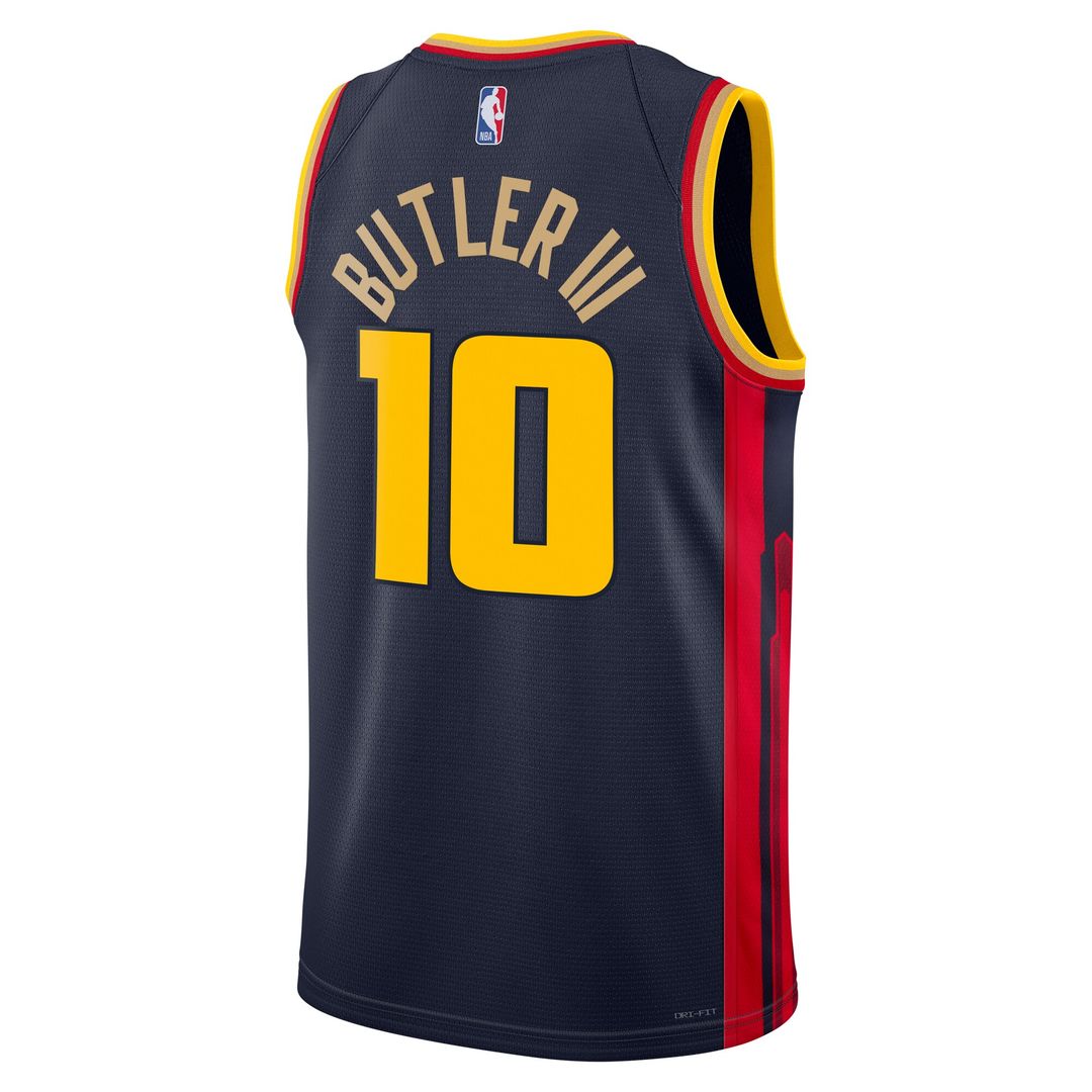 Jimmy Butler Golden State Warriors Nike Unisex Swingman Jersey - City Edition - Navy