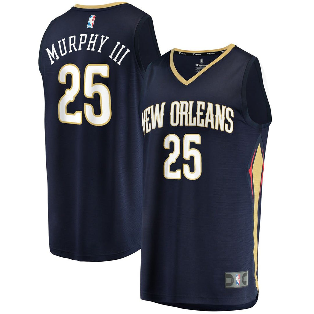 Trey Murphy III New Orleans Pelicans Fanatics Fast Break Replica Jersey - Icon Edition - Navy