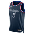 Quentin Grimes Philadelphia 76ers 2025/26 City Edition Swingman Jersey - Navy - Unisex